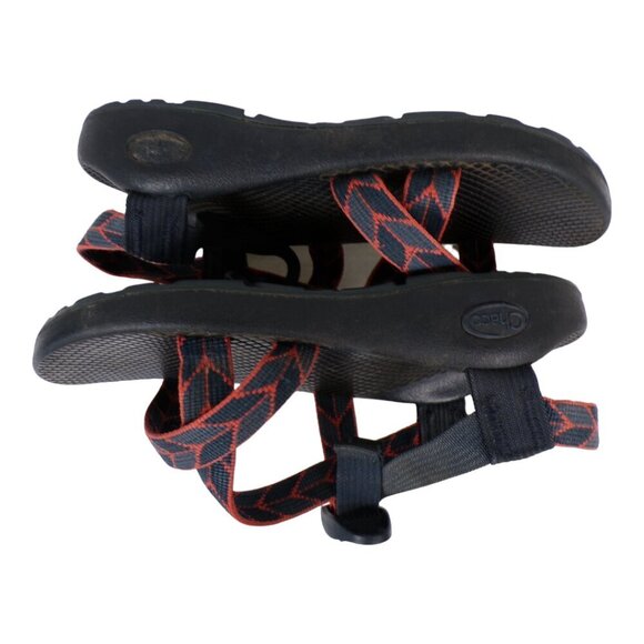 CHACO Z/1 Versatile Classic Sandals Size 6 Navy Blue / Coral #1322 - Picture 6 of 7
